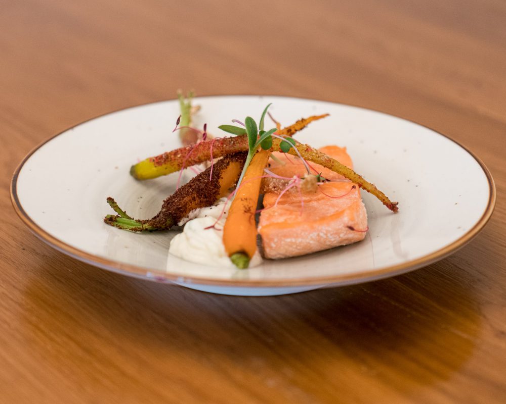 Speisekarte Restaurant Gänsbauer Kontierter Lachs